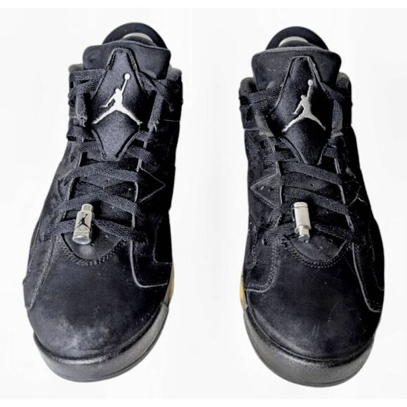 Nike Air Jordan 6 Retro Low "Chrome" Sneakers Size 12 - Picture 4 of 10